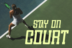 Sportzenn Bold Athletic Sport Display Typeface Product Image 3