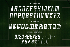 Sportzenn Bold Athletic Sport Display Typeface Product Image 7