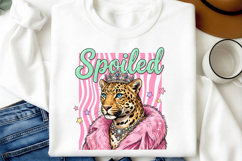 Spotted Queen Leopard PNG Product Image 3