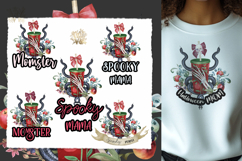 Spooky Mama PNG, Halloween Mom mug Clipart, Boo-jee Mama Product Image 1