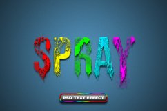 broken glass , sliced, crash and spray editable text effect Product Image 5