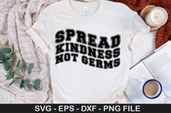 Spread Kindness Not Germs - Kindness SVG Design Product Image 1