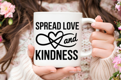 Spread Love And Kindness SVG | Be Kind SVG | Kindness SVG Product Image 3