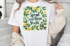 Spread Sunshine Not Shade Sublimation PNG Product Image 2