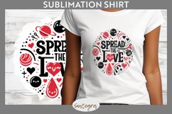 Spread The Love v2 T-shirt Sublimation Product Image 1