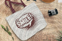 Speech Bubble Smile Cutting File SVG DXF Product Image 3
