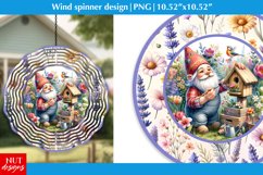 Gnome wind spinner PNG Spring Garden Wind spinners Product Image 1