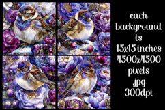 Spring Backgrounds, Spring Season Birds Backgrounds, s1 Product Image 2