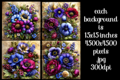 Spring Backgrounds, Spring Season Flowers Backgrounds, s12 Product Image 2