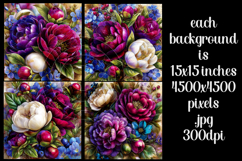 Spring Backgrounds, Spring Season Flowers Backgrounds, s5 Product Image 2