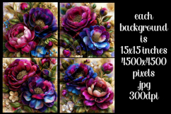 Spring Backgrounds, Spring Season Flowers Backgrounds, s6 Product Image 2