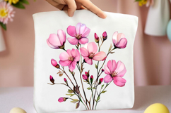 Spring Aesthetic Flowers Clipart Product Image 2