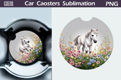 Spring Horse Car Coaster | Farm Animal Coaster Product Image 1