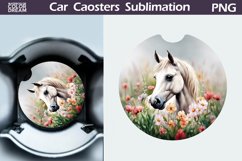 Spring Horse Car Coaster | Farm Animal Coaster Product Image 1