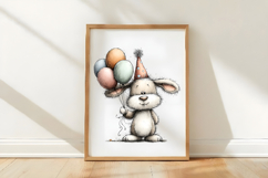 Spring Animal Party Clipart PNG Product Image 3