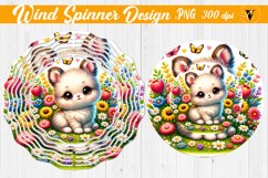 Spring Animal Wind Spinner | Wind Spinner sublimation Product Image 1