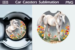 Spring Horse Car Coaster | Farm Animal Coaster Product Image 1