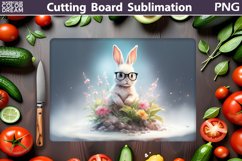Bunny Cutting Board | Kitchen Cutting Board Product Image 1