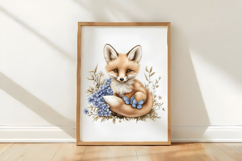 Spring Animals and Butterflies Clipart Product Image 3