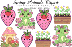 Spring Animals Clipart Product Image 1