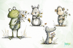 Spring Animals Clipart Product Image 1