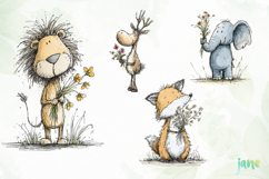 Spring Animals Clipart Product Image 1