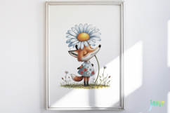 Spring Animals with Daisy Clipart Product Image 3