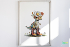 Spring Animals with Daisy Clipart Product Image 2