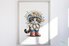 Spring Animals with Daisy Clipart Product Image 2