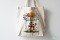 Spring Animals with Daisy Clipart Product Image 4