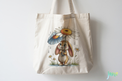Spring Animals with Daisy Clipart Product Image 3