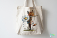 Spring Animals with Daisy Clipart Product Image 3