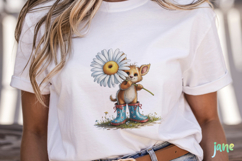 Spring Animals with Daisy Clipart Product Image 5