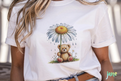 Spring Animals with Daisy Clipart Product Image 5