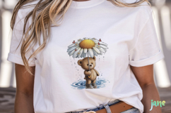 Spring Animals with Daisy Clipart Product Image 5