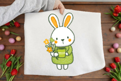 Spring Baby Bunny Clipart Product Image 3