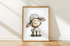 Spring Baby Farm Animals Clipart PNG Product Image 3