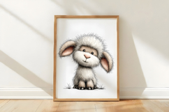 Spring Baby Farm Animals Clipart Product Image 3