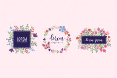 Spring Banners and Floral Logo Templates Product Image 1