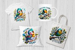 Spring Bird Sublimation | Spring clipart Product Image 2