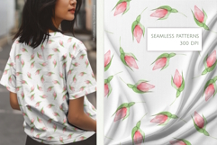 Spring Blossom Watercolor Floral Set Product Image 4