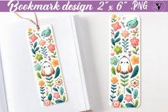 Bookmark designs | Flowers Bookmark Sublimation Product Image 1