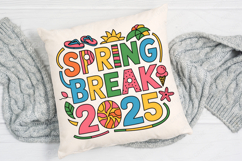 Spring Break 2025 Sublimation PNG Design Product Image 4
