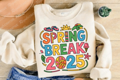 Spring Break 2025 Sublimation PNG Design Product Image 2