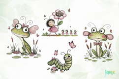 Spring Bugs Clipart Product Image 1