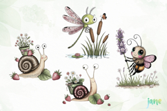 Spring Bugs Clipart Product Image 1