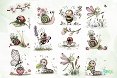 Spring Bugs Clipart Product Image 7