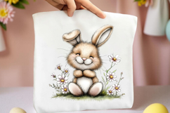 Spring Bunny Clipart Product Image 2