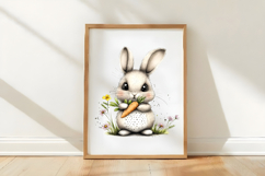 Spring Bunny Clipart Png Product Image 3
