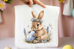 Spring Bunny Clipart Set Product Image 2